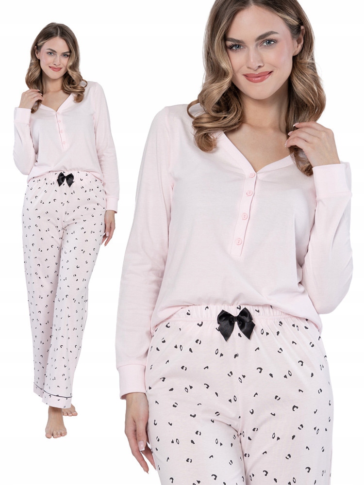 Leveza Afra Pohodlné bavlněné dámské pyžamo M