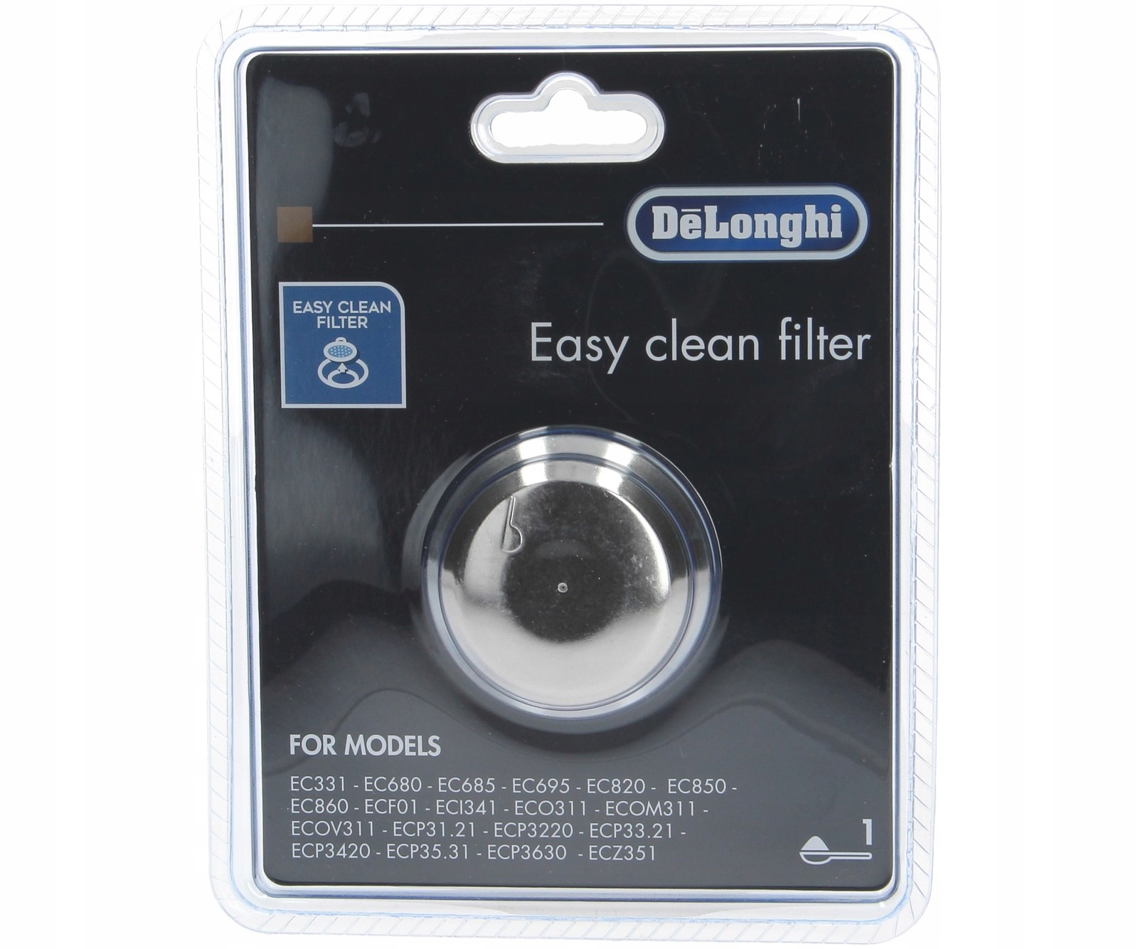 FILTR sitko kawy ekspresu DeLonghi EC685.M DEDICA EAN (GTIN) 8004399332799