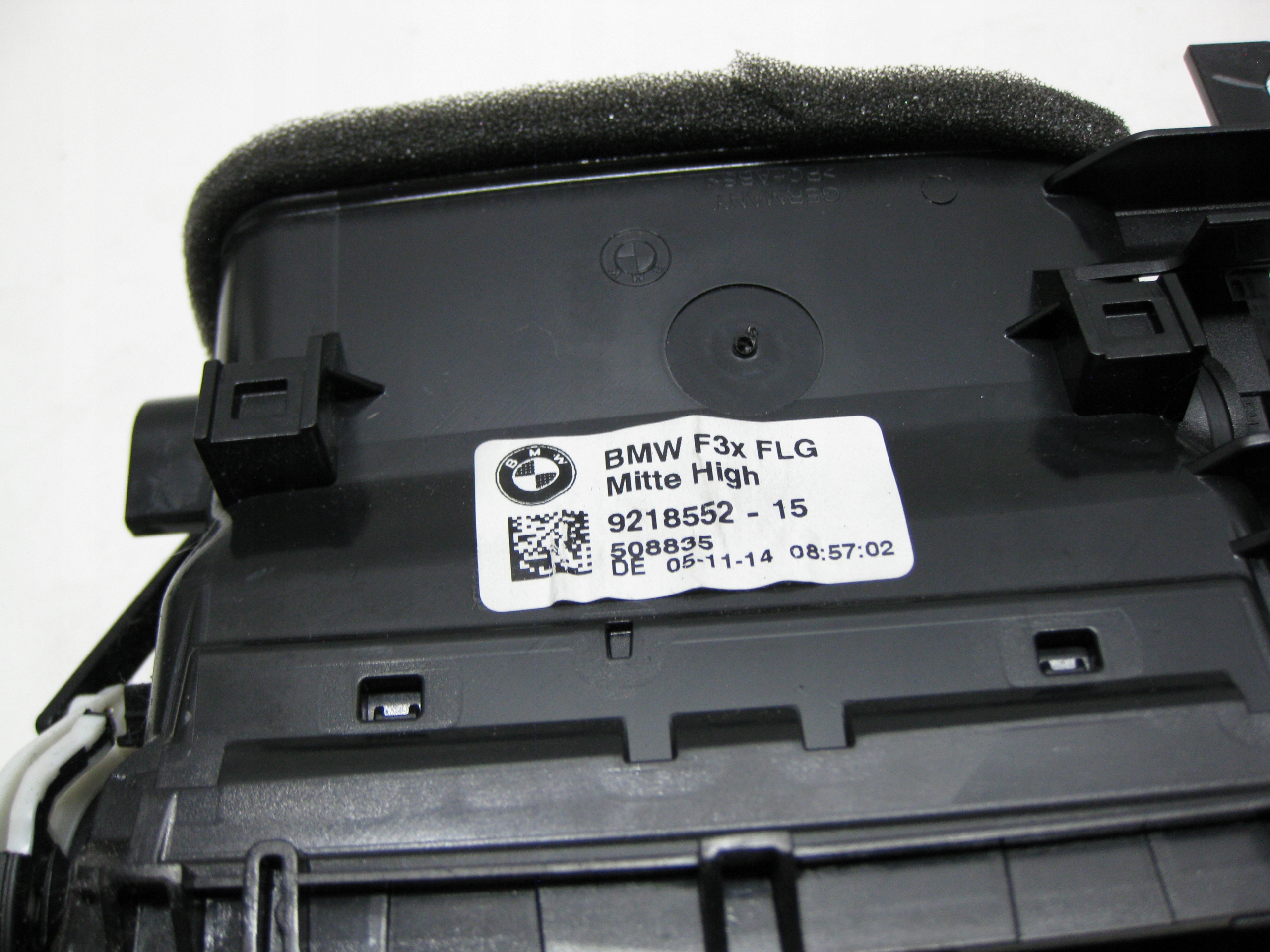 BMW F31 2.0D 14R grid air conditioning devices central 9218552