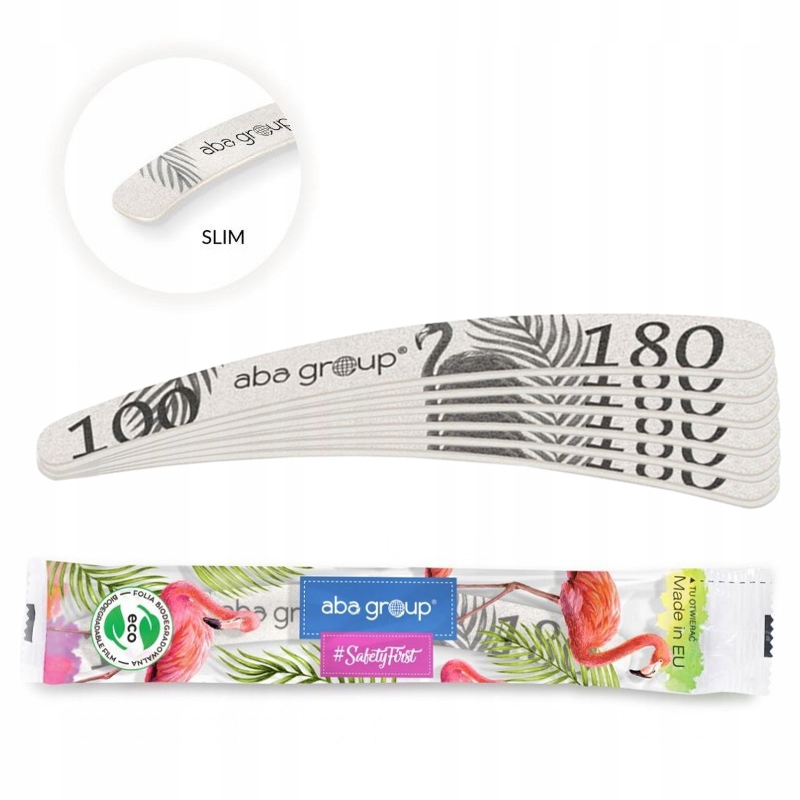 

10x Pilnik Do Paznokci 100/180 Banan Slim Folia