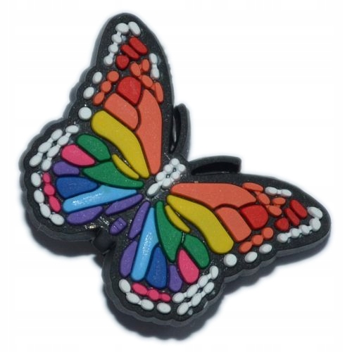

Zwierzęta - Przypinka - Motyl tęczowy - 3528