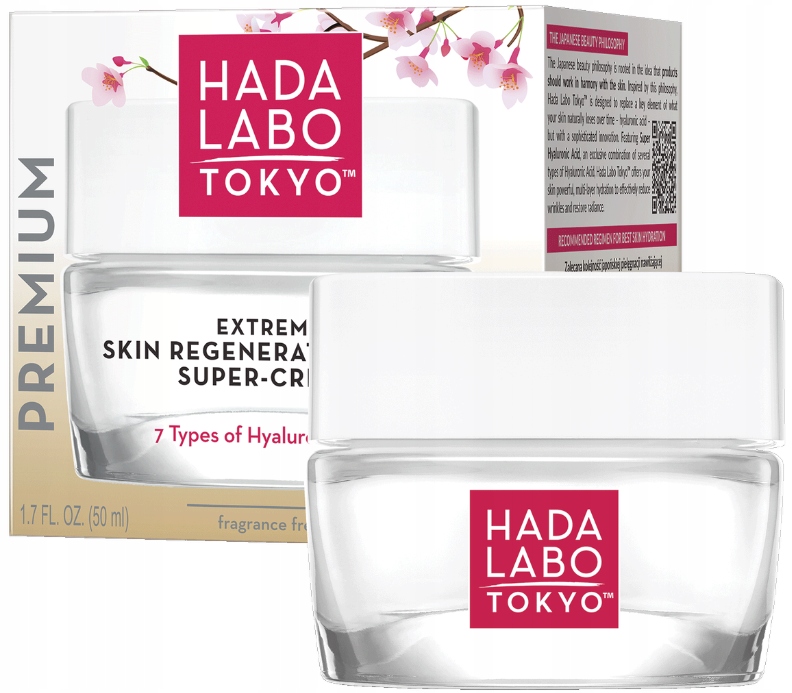 Hada Labo Tokyo Premium super-krem do twarzy na noc 50 ml