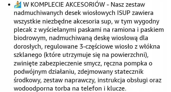 SURFSTAR-Deska Wiosłowa z Wiosłem z Włókna Szklanego Hit! Typ brak informacji