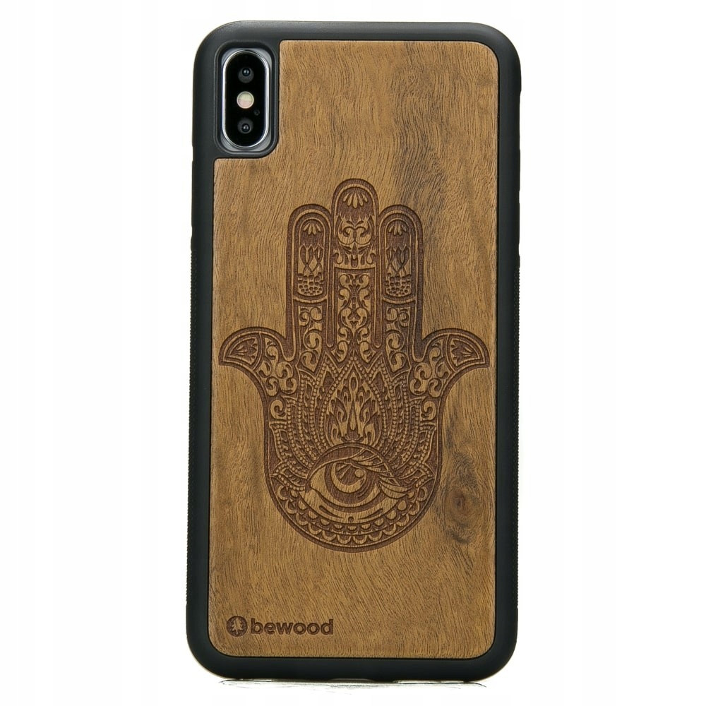 Pouzdro Bewood pro iPhone Xs Max Hamsa Imbuia