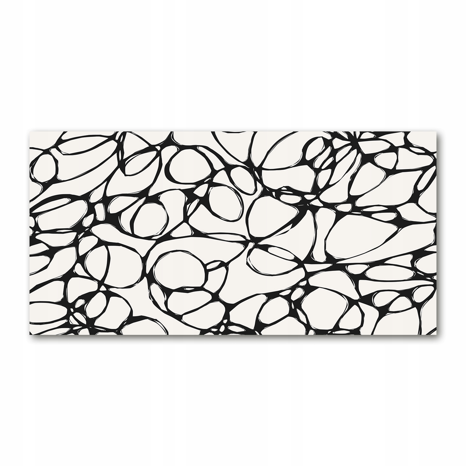 

Foto obraz szkło akryl Chaotyczne kółka 120X60 cm