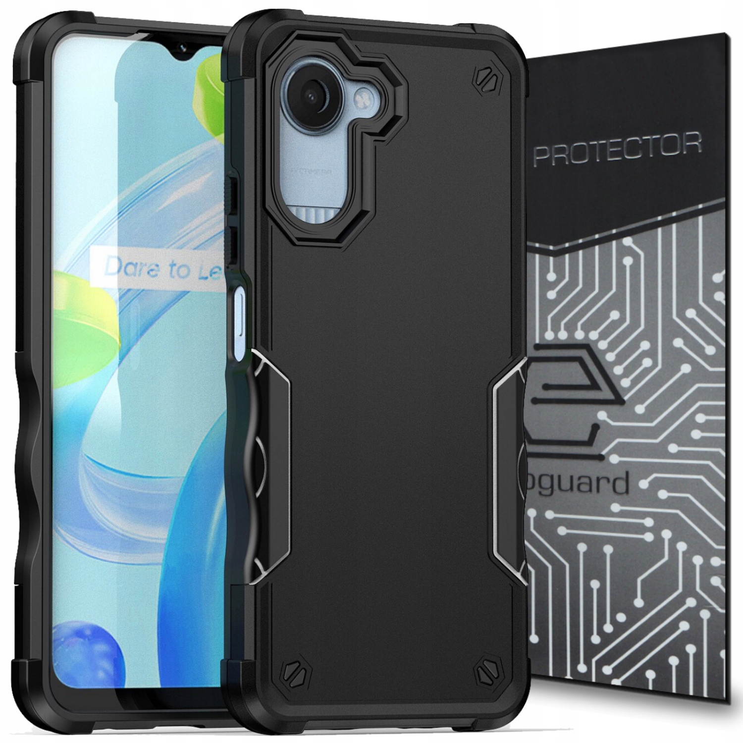 

Case Obudowa Etui Pancerne Szkło do Realme C30