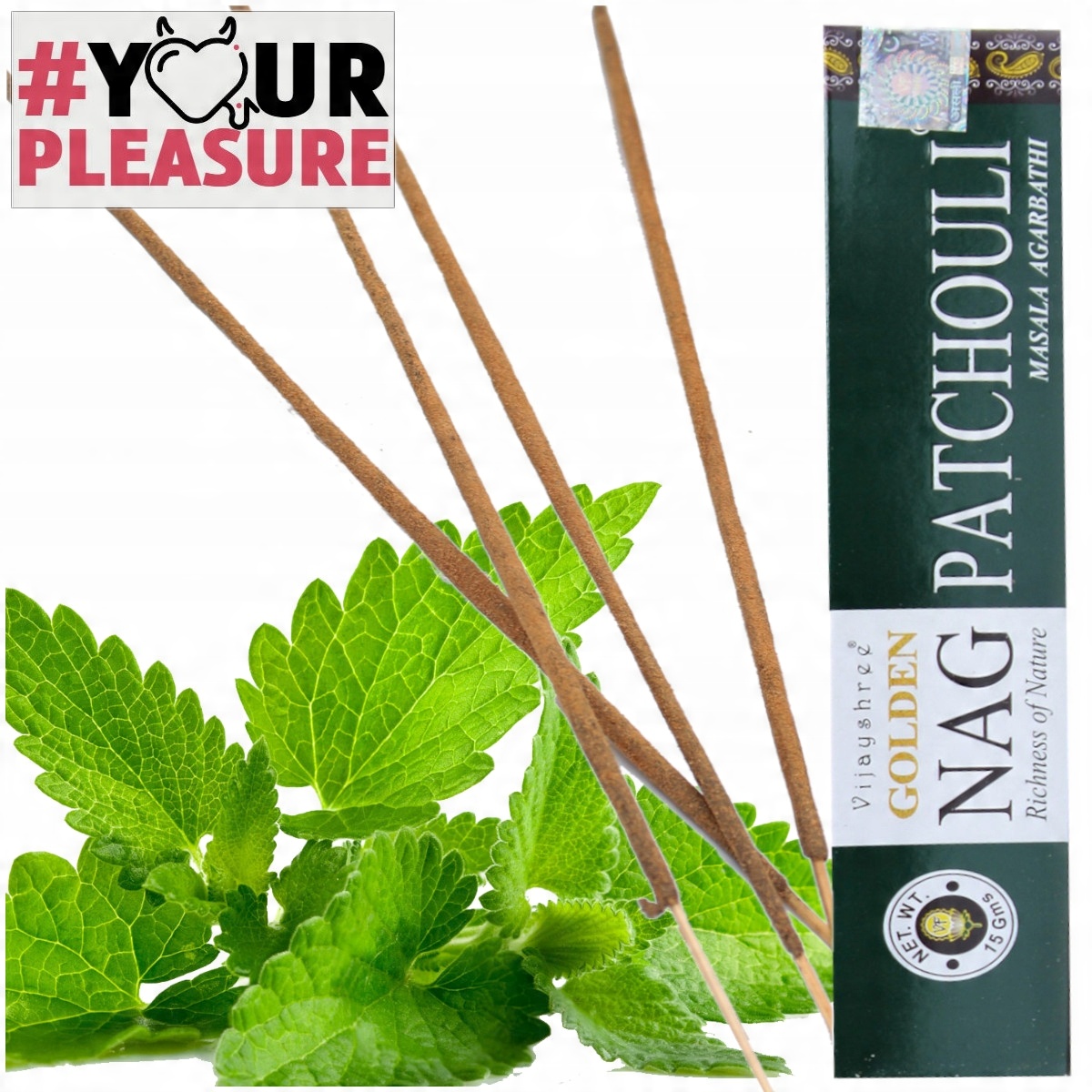 

Kadzidło Patchouli Kadzdiełka Paczuli 100% natural