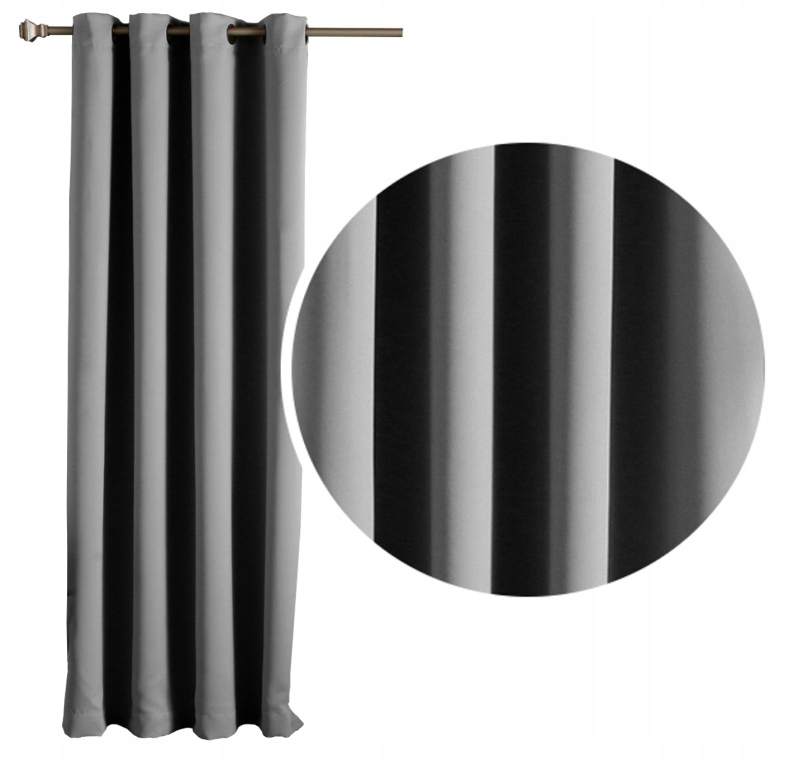 

Zasłona Zaciemniająca Blackout Zasłony 80x245 wys