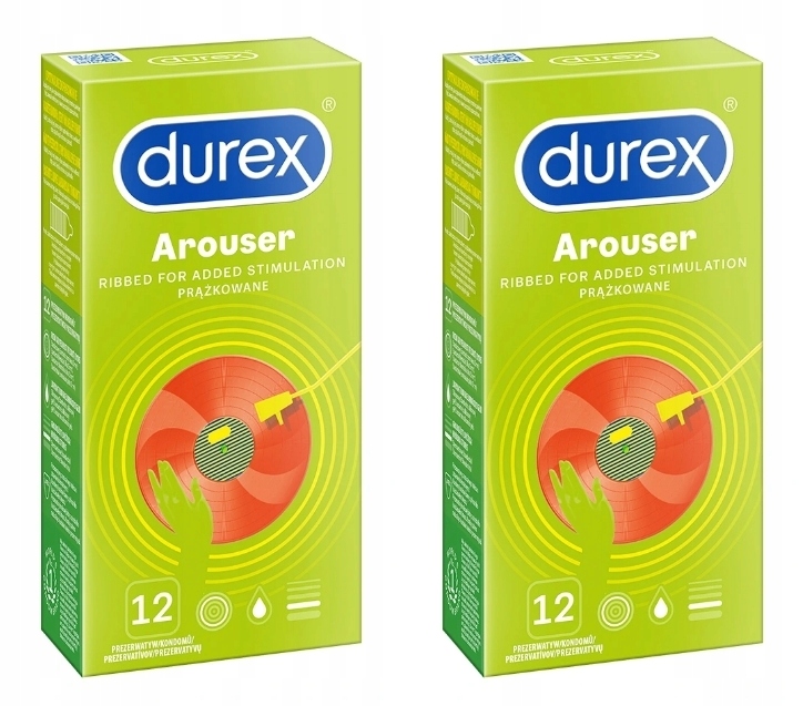 

Prezerwatywy Durex Arouser Prążkowane 24 Sztuki