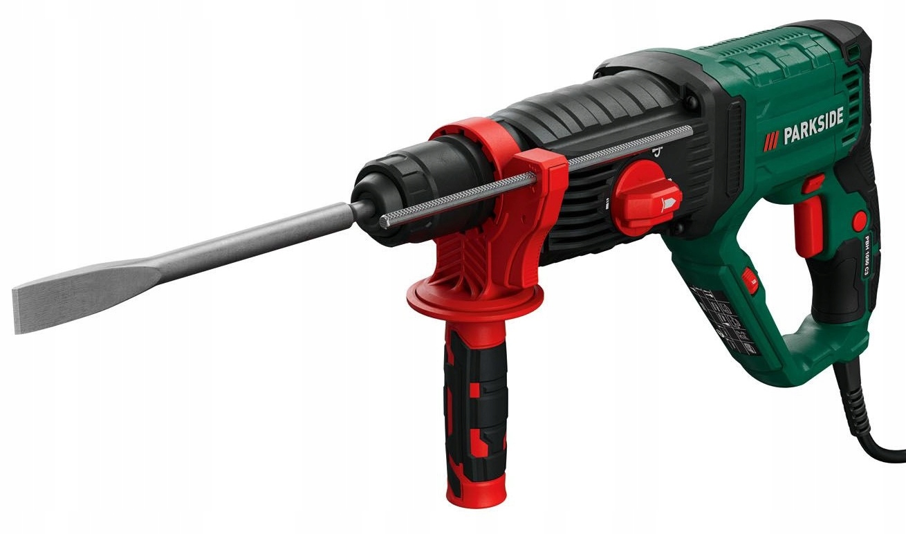 Młotowiertarka Parkside PBH 1050 C3 SDS Plus 1050W Maksymalna liczba udarów 5300