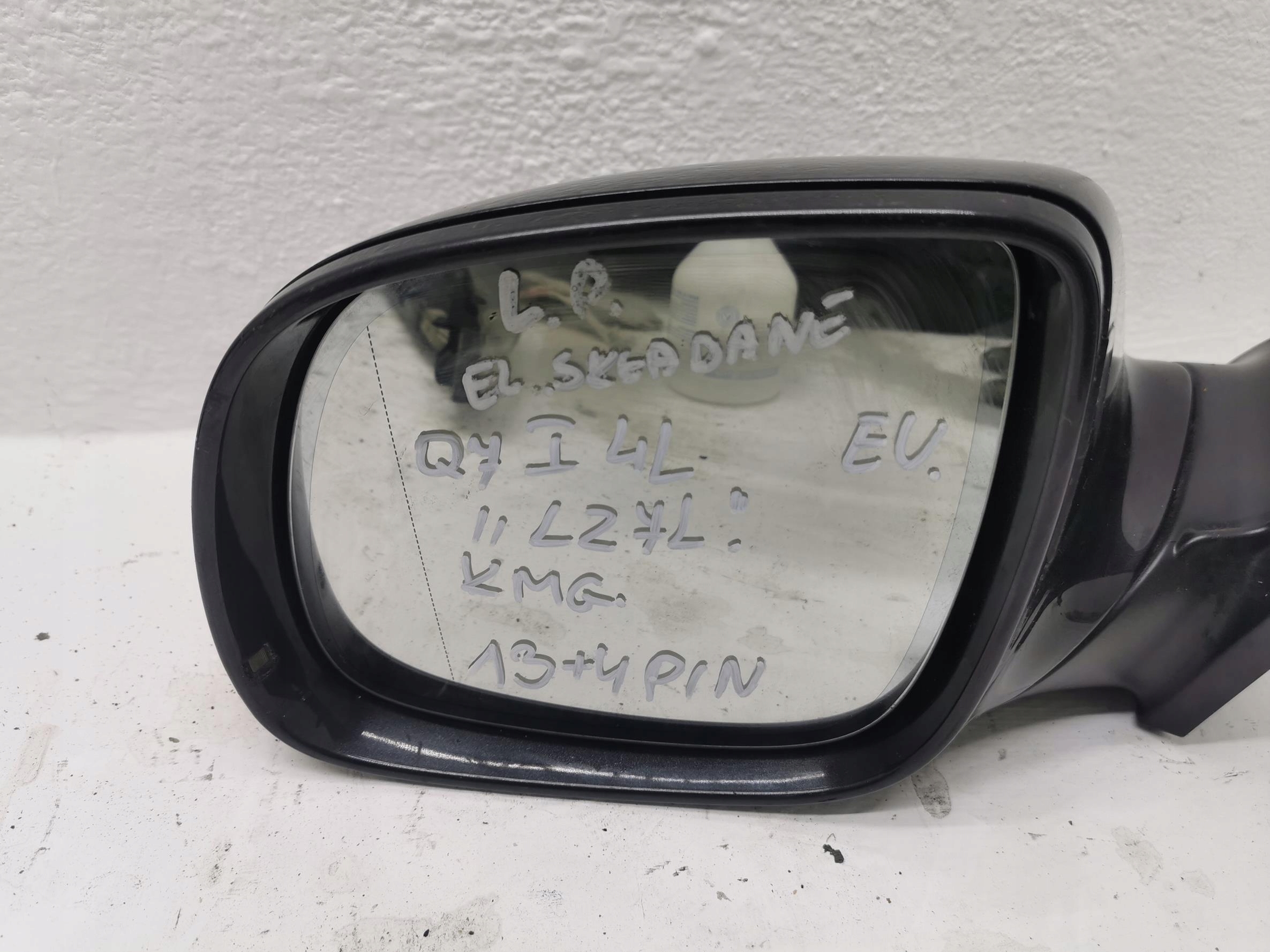 mirror left AUDI Q7 and 4L LZ7L 13+4 PIN 05-09 EU