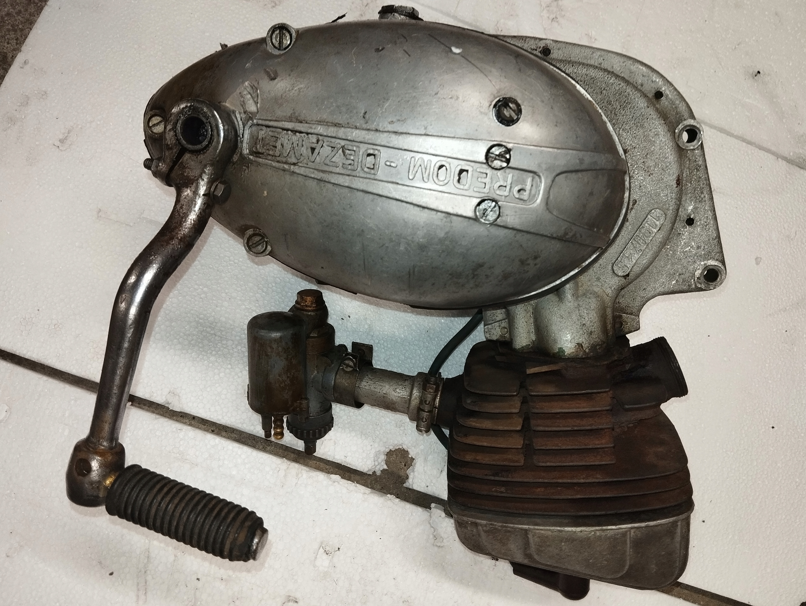 SILNIK WSK WFM SHL CZĘŚCI SILNIK RAMA M06