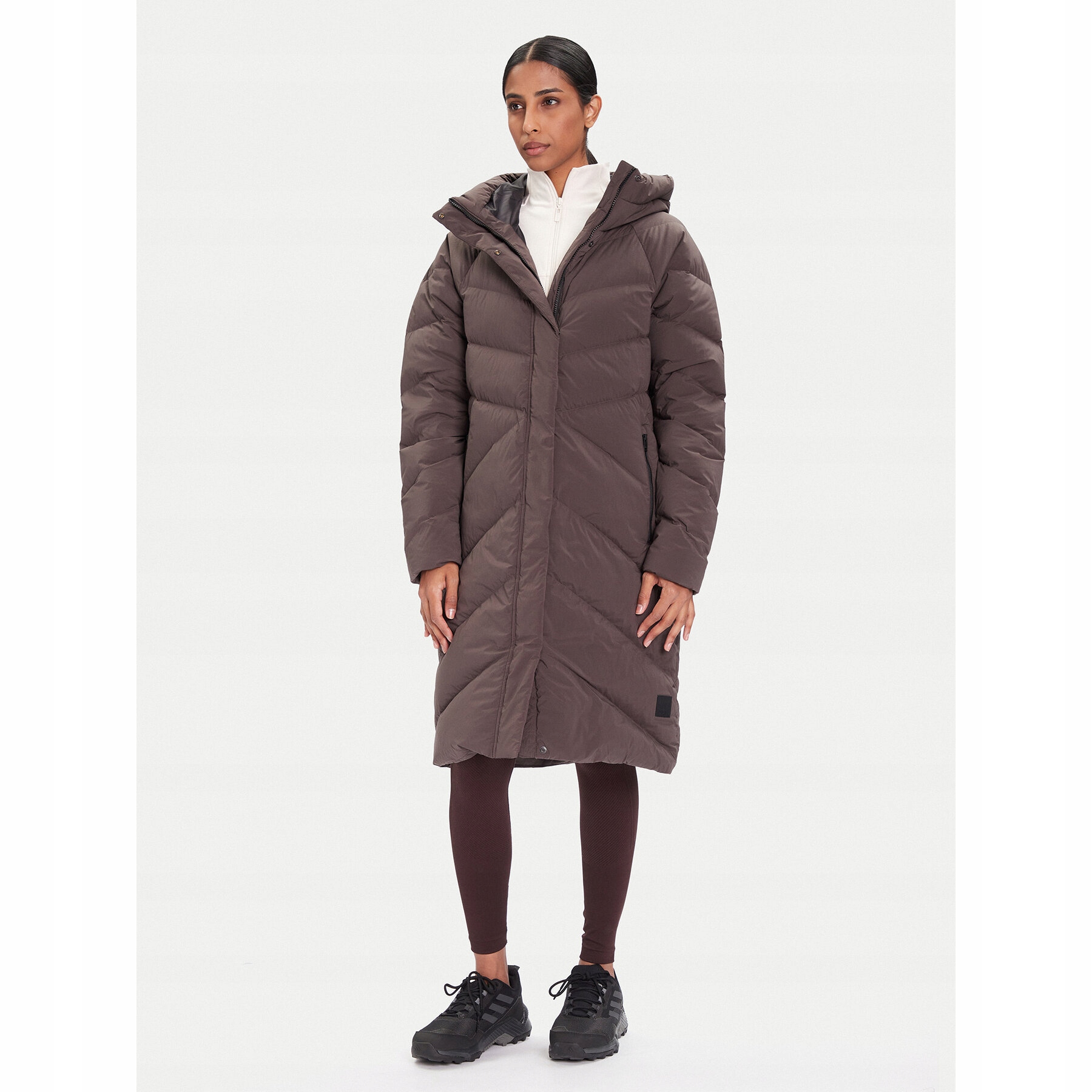 Jack Wolfskin Damskie Kurtka puchowa Brązowy