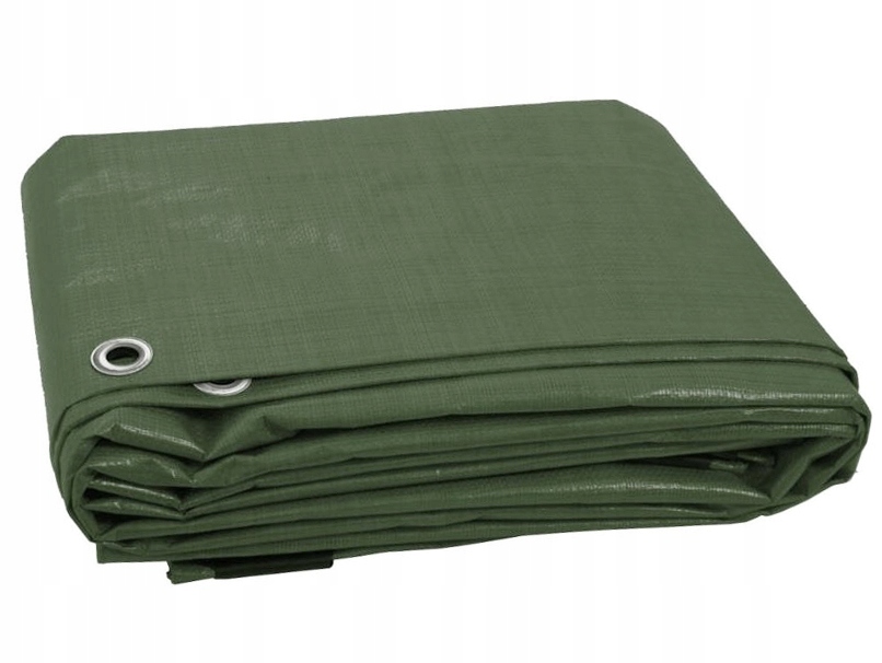 PLANDEKA ZIELONA 3x4m MATA SUPER MOCNA MEGA GRUBA Producent inna