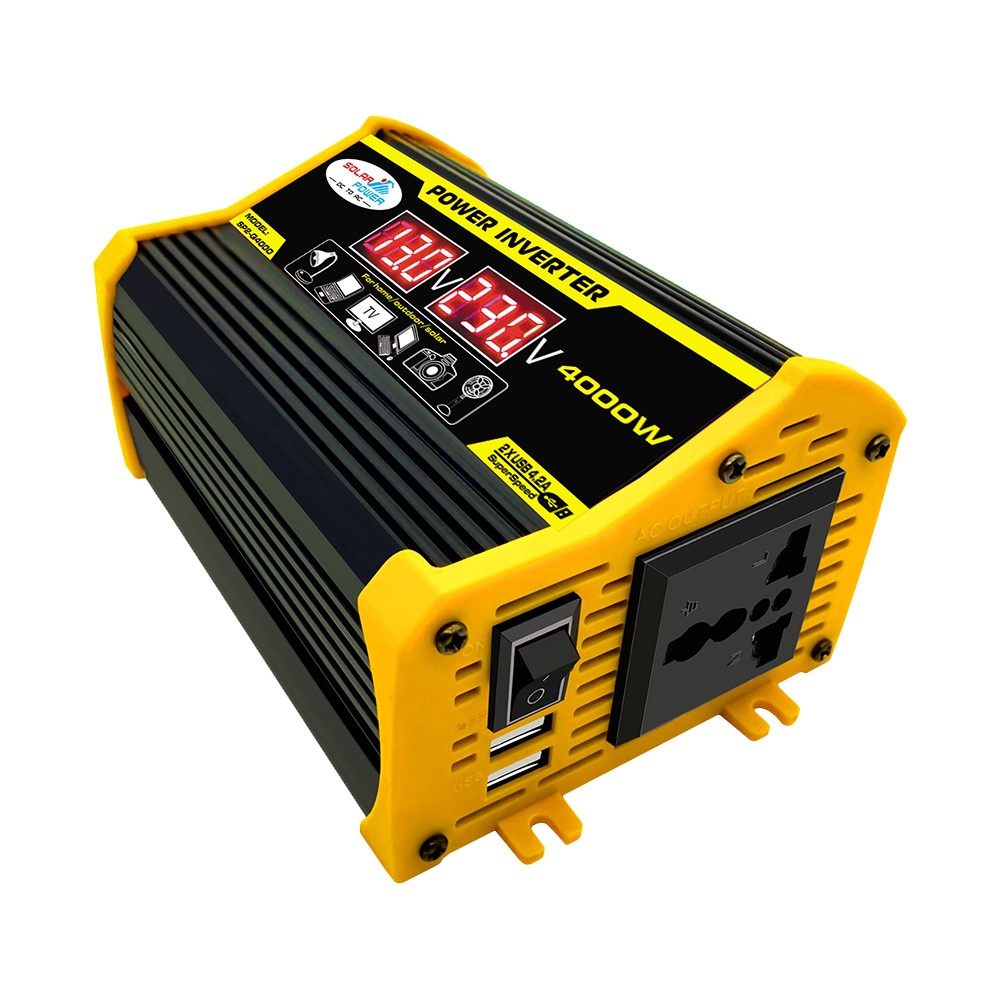 До 220В / 110В подвійний трансформатор напруги USB