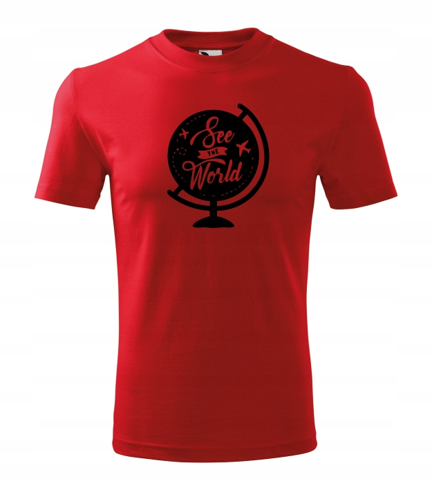 

Koszulka T-shirt Podróżnik wiele wzorów