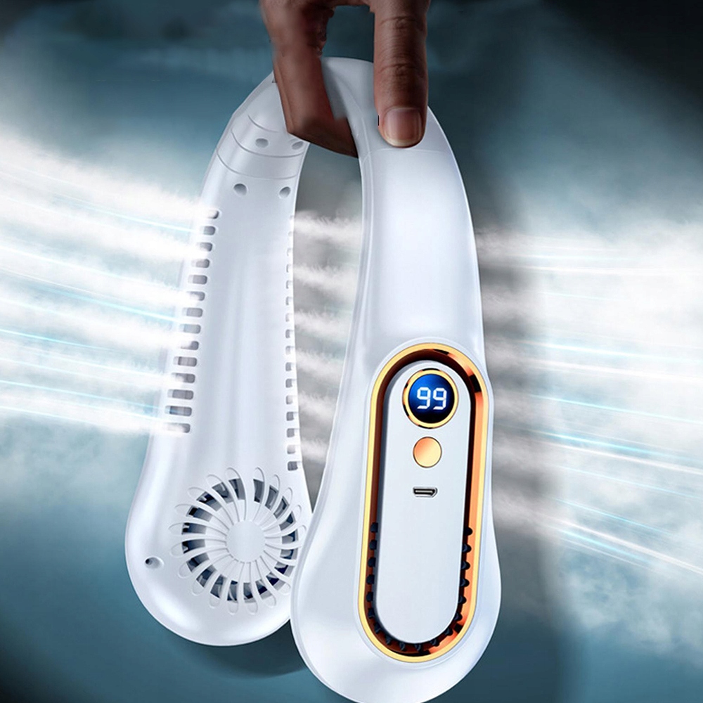 WENTYLATOR NA SZYJE NA ŚWIEŻYM POWIETRZU 3600MAH Funkcje inne