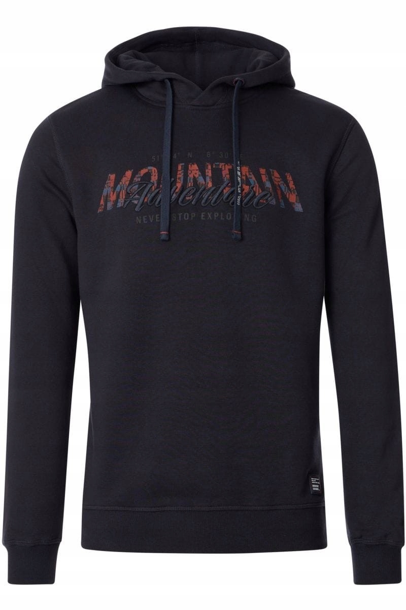 Casa Moda Rozepínací Mikina Velké Velikosti Tmavě Modrá 3XL