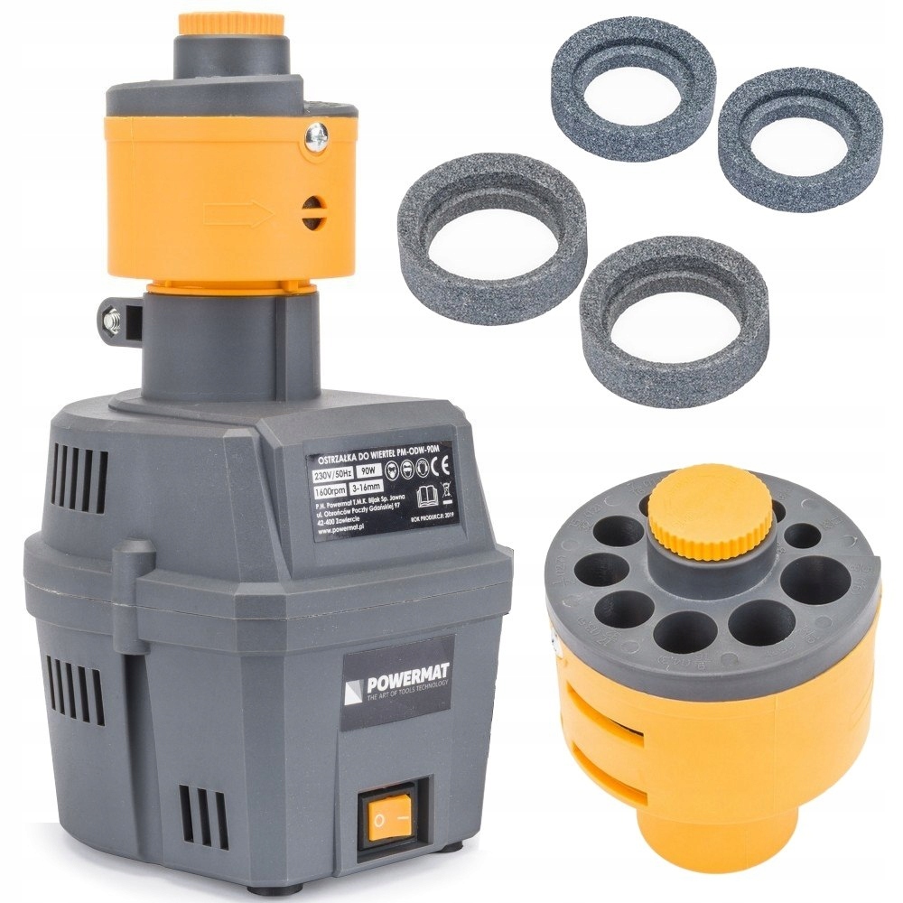 

Ostrzałka Do Wierteł Hss 90W 3 16mm 4x Kamień