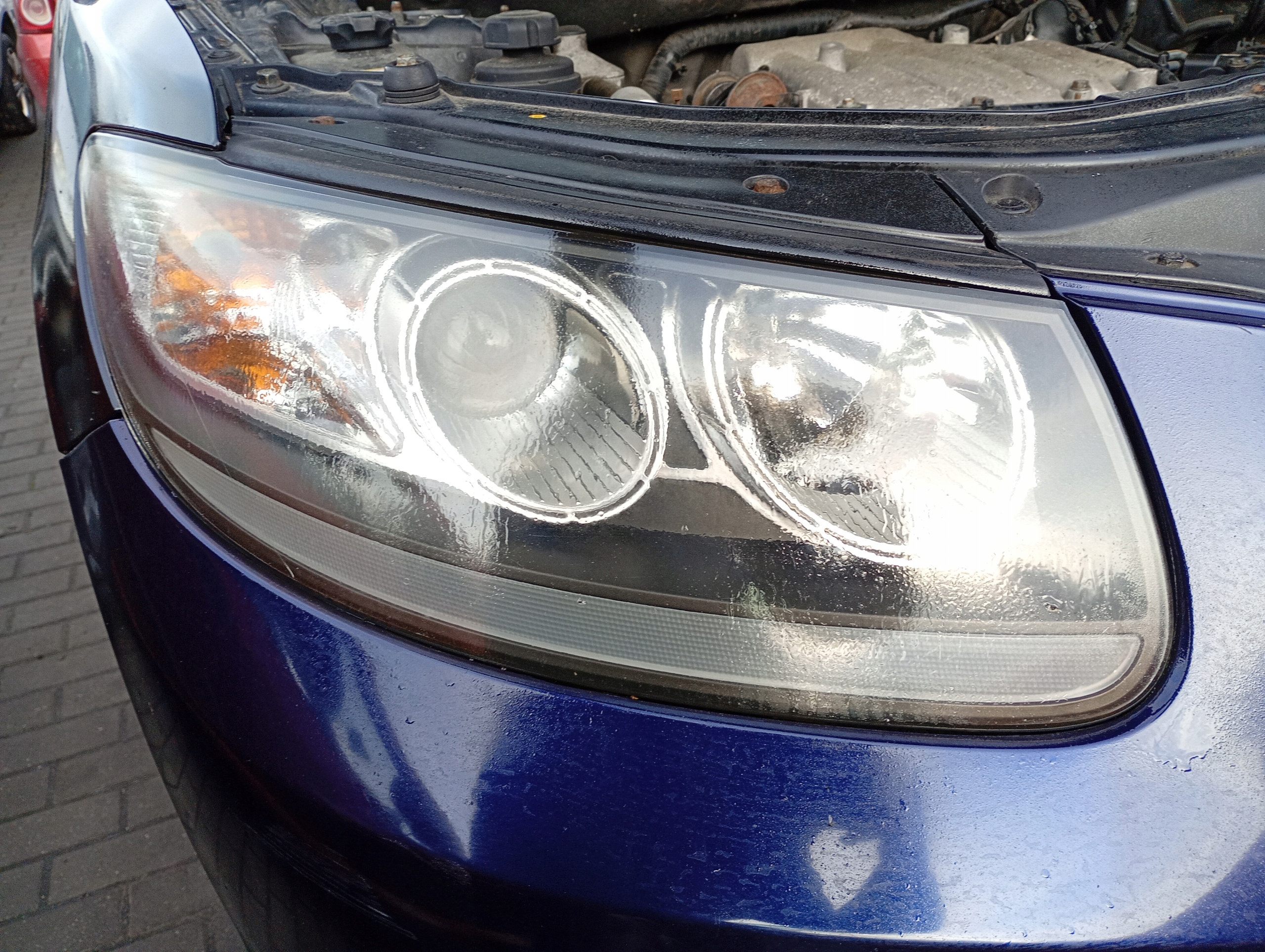 Hyundai Santa Fe 2 II 06-12 REFLEKTOR right light right front front