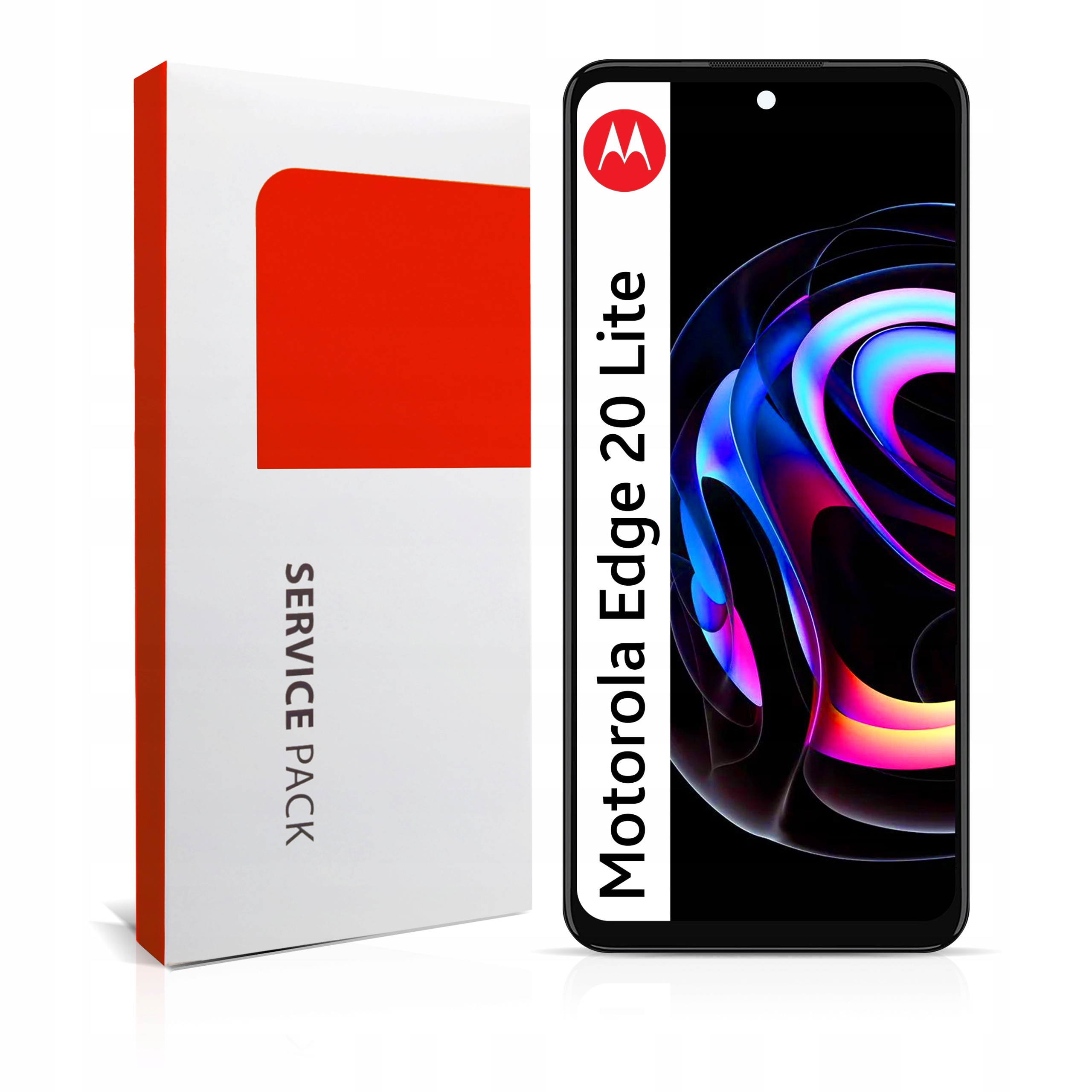 Originální Zila pro Motorola Edge 20 Lite LCD Digitizer Dotyk Rámeček