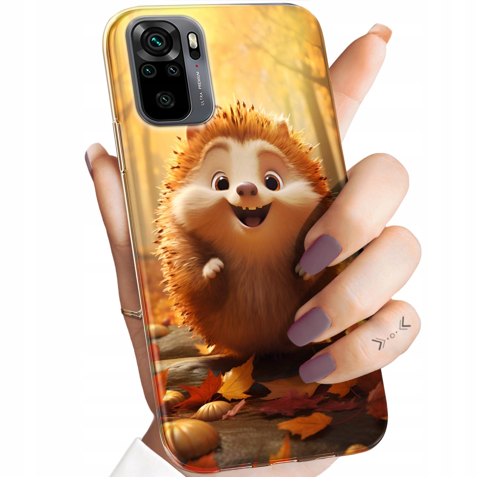 Etui Do Xiaomi Redmi Note 10 Jeżyk Jeż Jeżyki Obudowa Pokrowiec Case