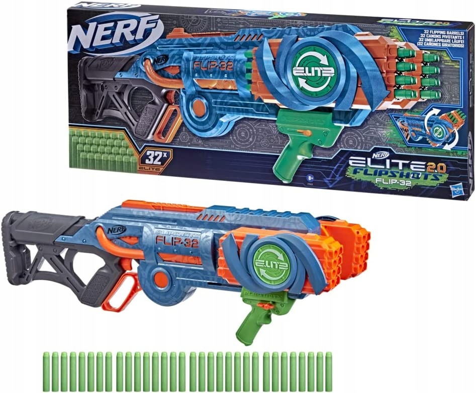 

Nerf F2353 Elite Flip 32 Blaster 32 strzałki