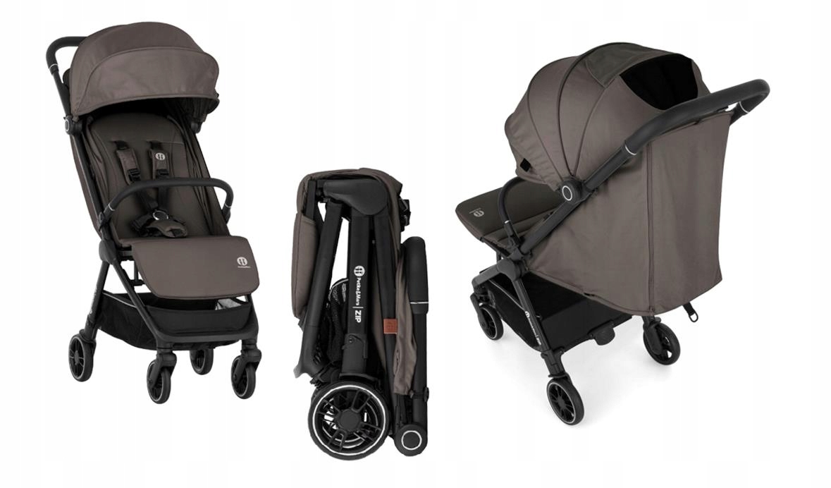 Petite&mars Zip Wózek Spacerowy Dla Dziecka Do 22 Kg Spacerówka Komapktowa