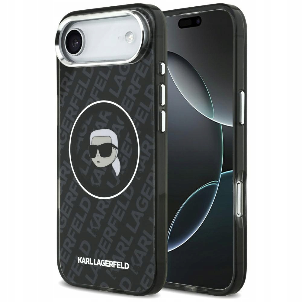 Pouzdro Karl Lagerfeld IML Karl MagSafe pro iPhone Air, černé