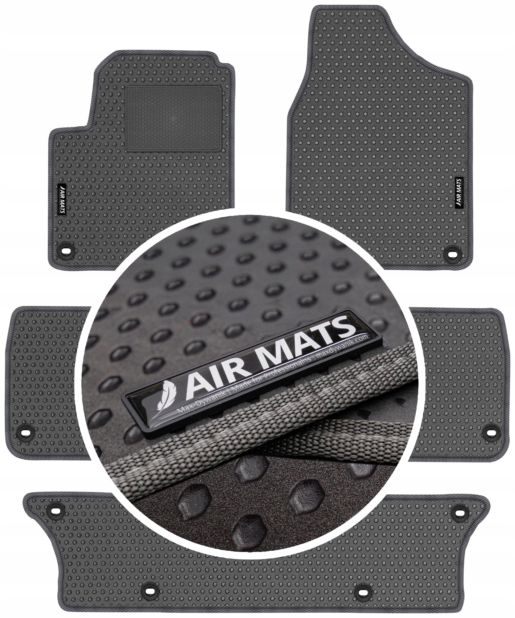 Vw Sharan I 7os 1998-2010 Koberce Air Mats pro automobily