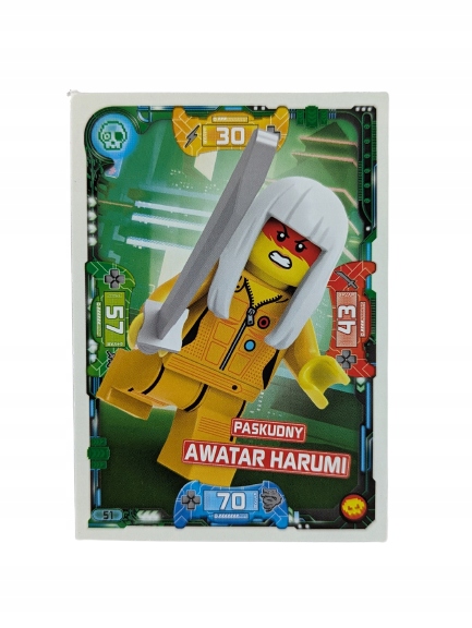 Karta Lego Ninjago Seria 5 Następny Poziom Nr 051