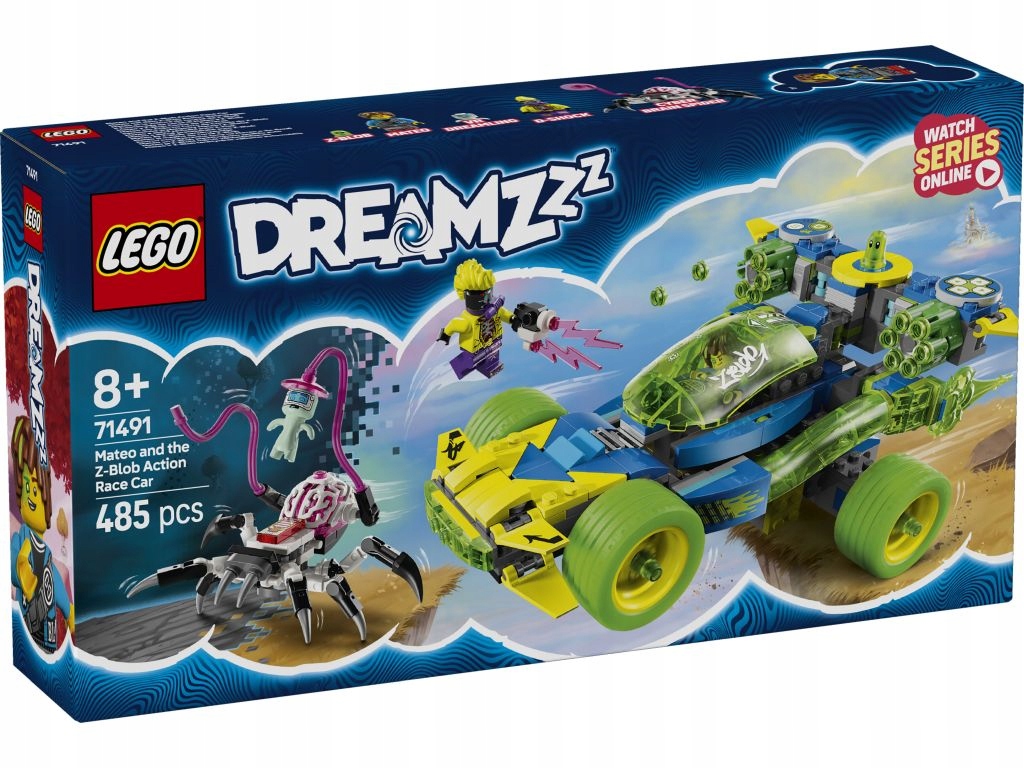 Lego 71491 Dreamzzz Závodní auto Mateo a Z-Bloba