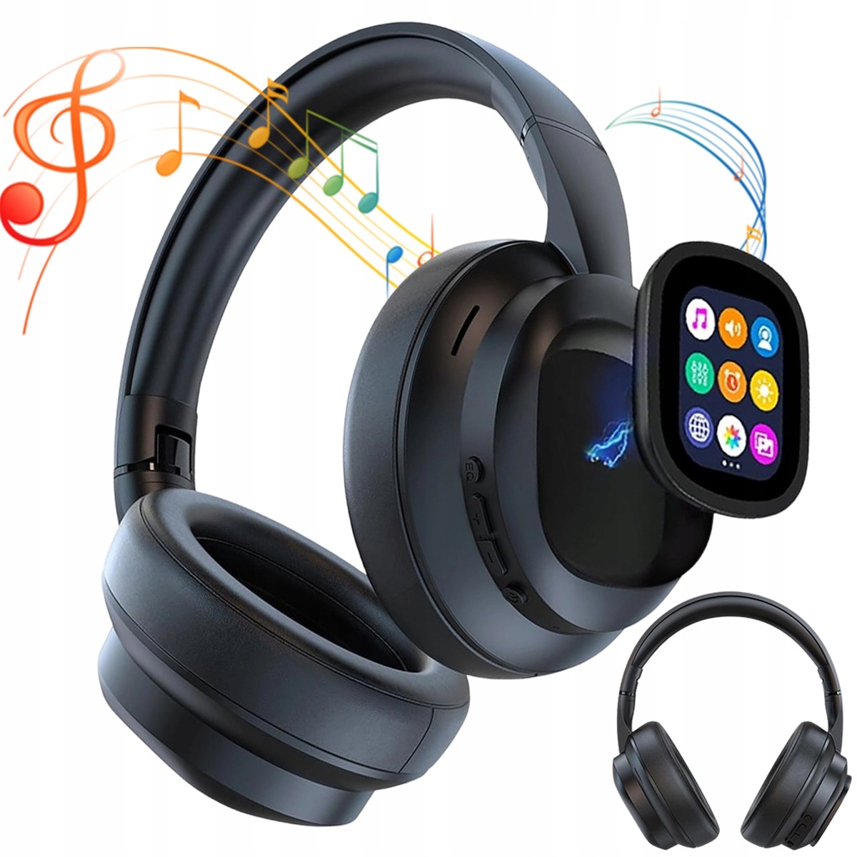 Sluchátka Bluetooth 6.0 s překladem 133 jazyků a dotykovým displejem