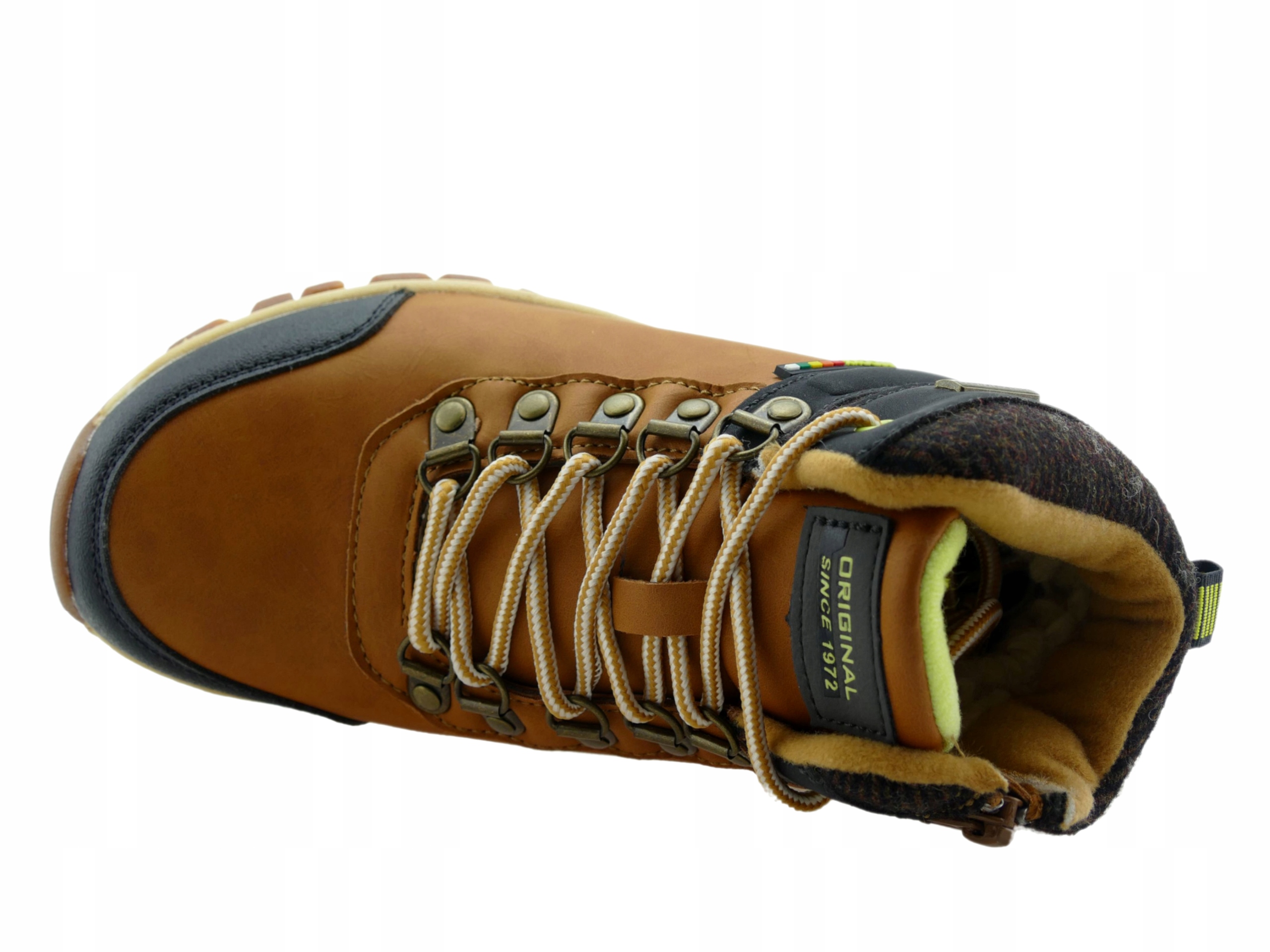 BUTY ZIMOWE CHŁOPIĘCE OCIEPLANE ŚNIEGOWCE TRAPERY NA SUWAK R.38 Rozmiar (new) 38