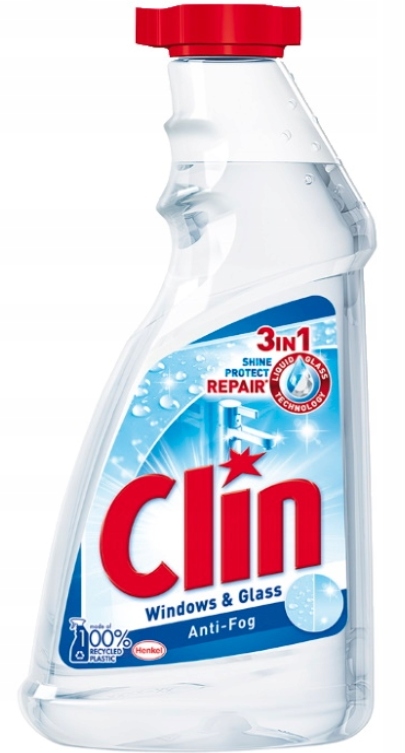 

Clin Płyn Do Mycia Szyb 500 ML Zapas Antypara