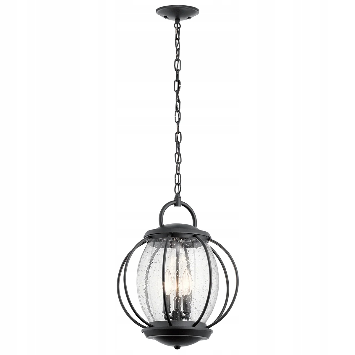 Vonkajšia závesná lampa E14 40W Textúrovaná Vandalia IP44 Kichler