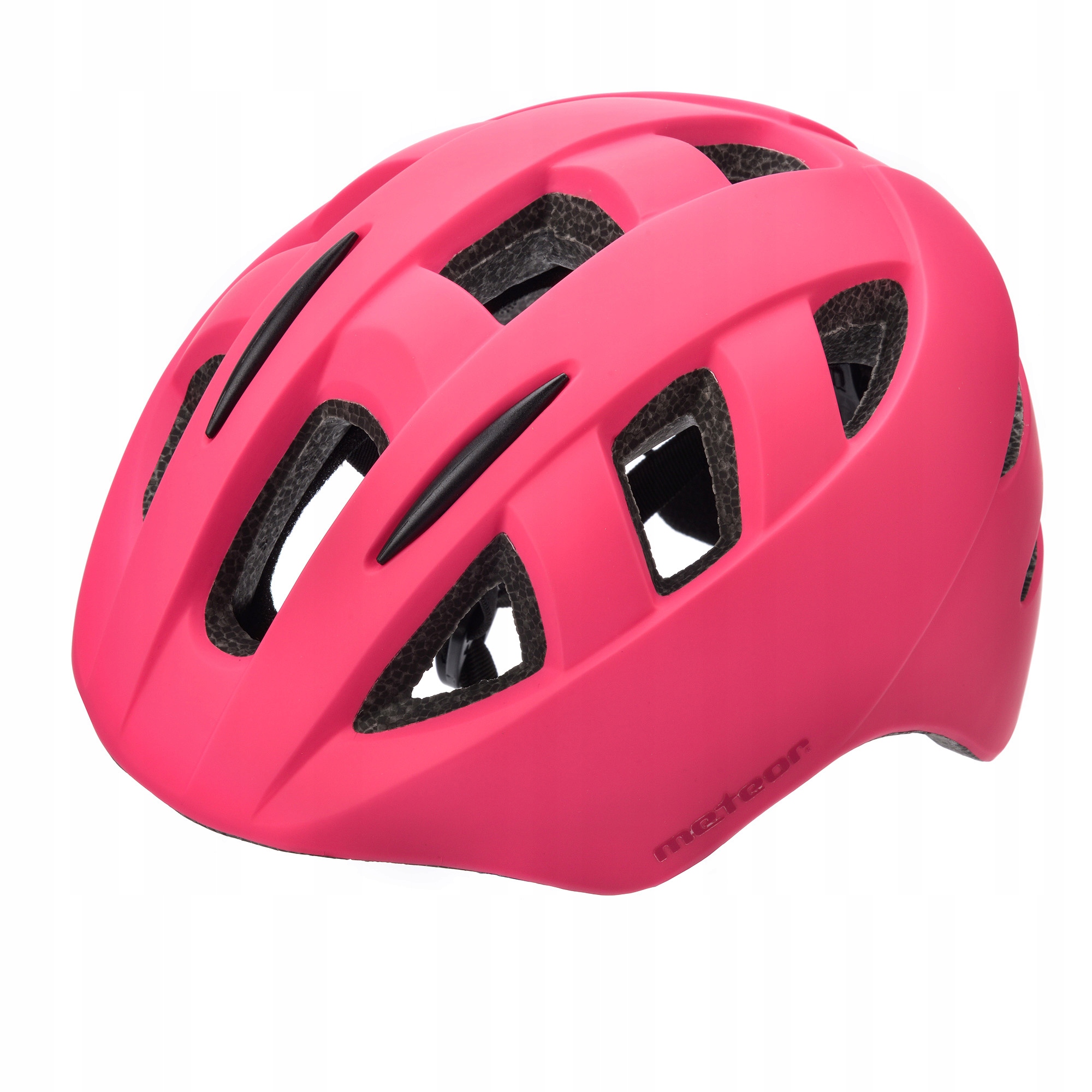 KASK ROWEROWY METEOR PNY11 43-48 IN-MOLD różowy