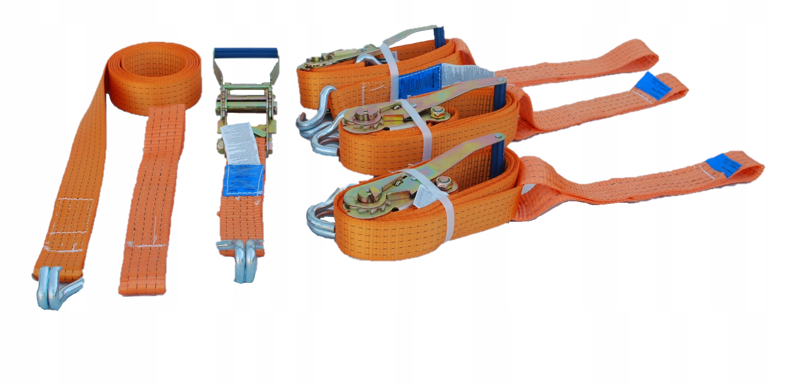 2-точечные транспортные ремни 5T/3M / 50mm эвакуатор 2D