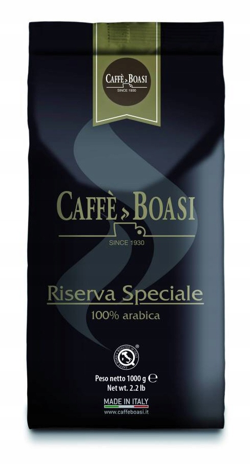Levně Káva zrnková Arabica Caffe Boasi Riserva 1000 g