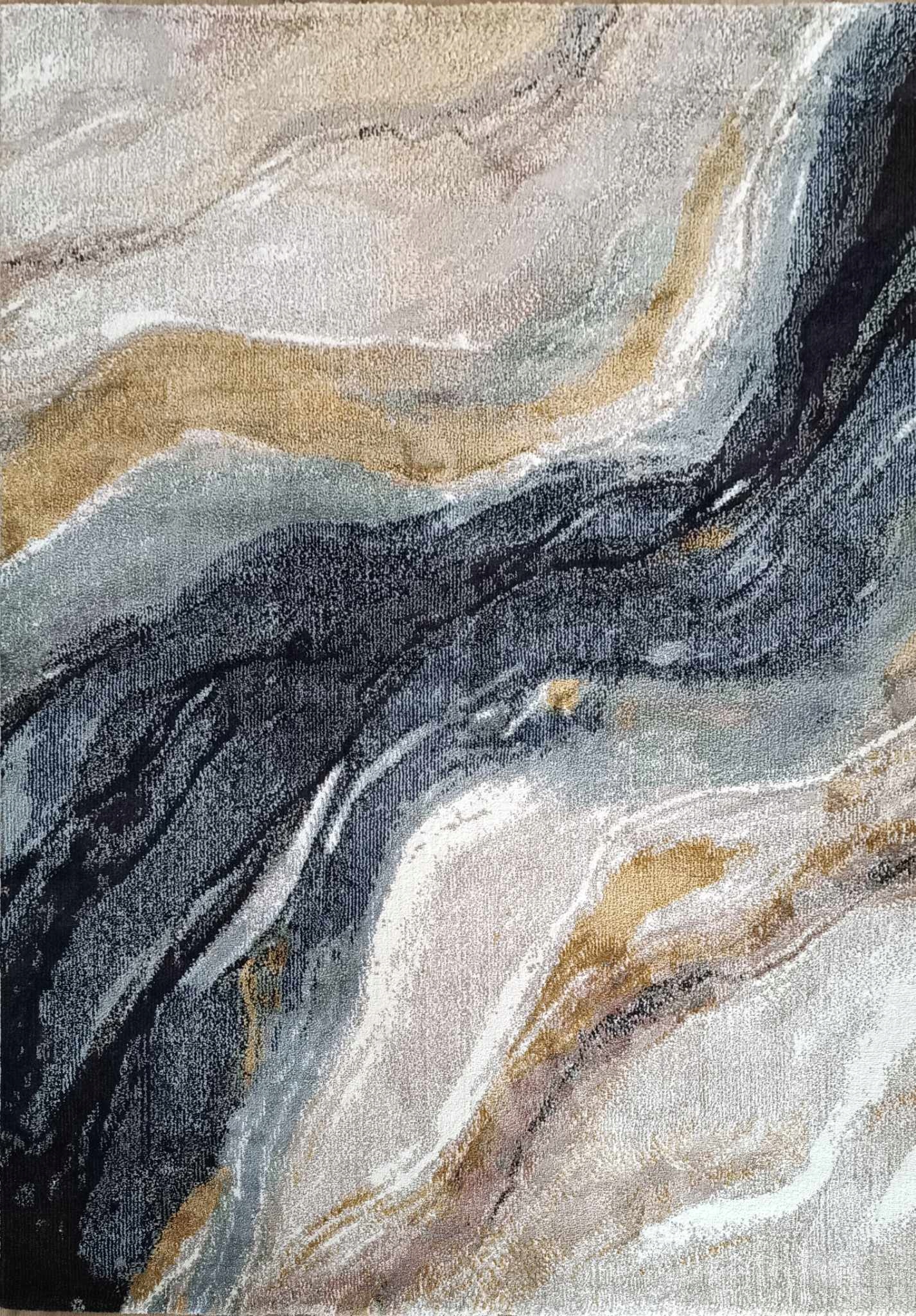 Exkluzivní koberec typu glamour s jemnými měkkými štětinami o rozměrech 160 x 220 cm