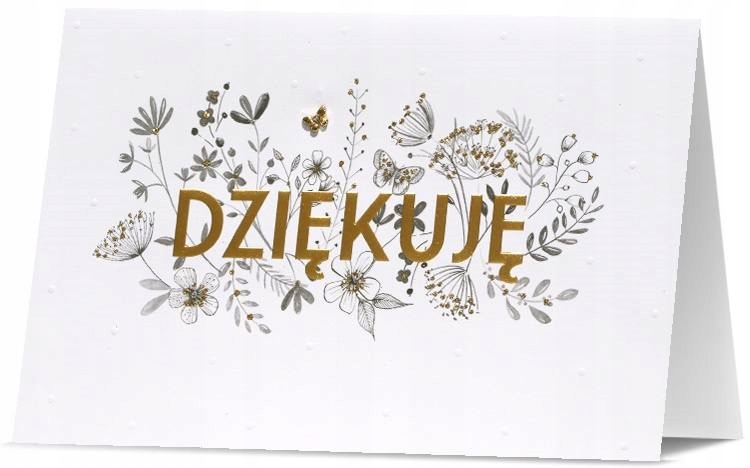

Duża Kartka Dziękuje bez tekstu 3D H1042