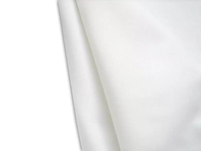 Bavlněná Látka 100% Bavlna Bílá 10 Metrů