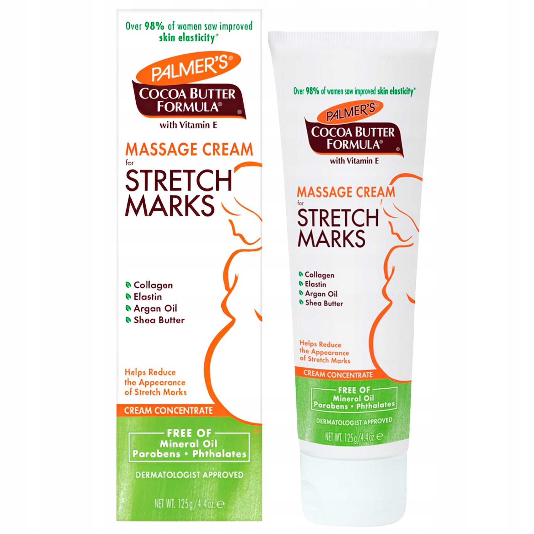 Masážní krém na strie Palmer's Cocoa Butter Formula 125 g