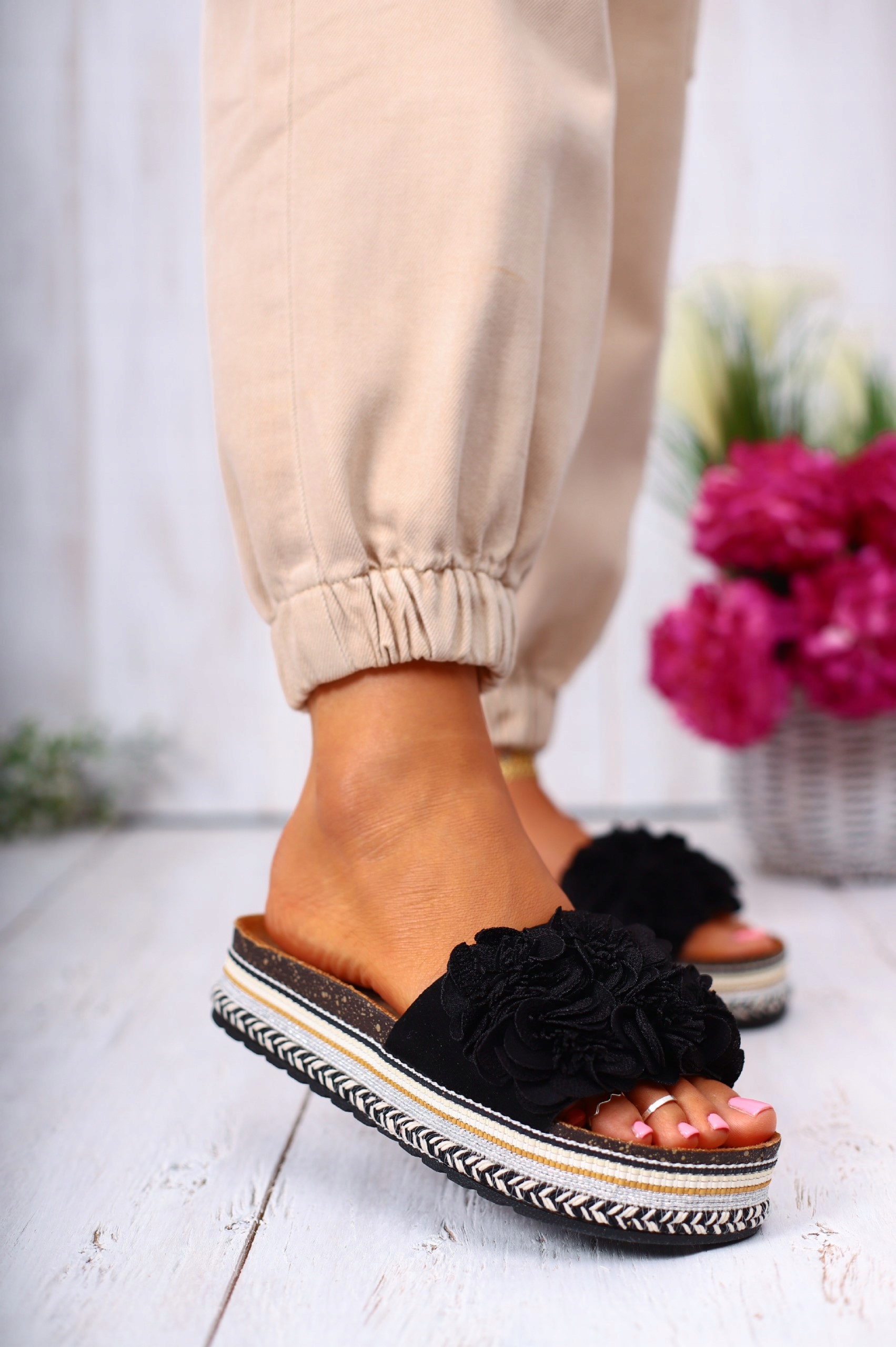 DAMSKIE KLAPKI LETNIE ELEGANCKIE WYGODNE NA CO DZIEŃ Kolekcja wiosna/lato/jesień