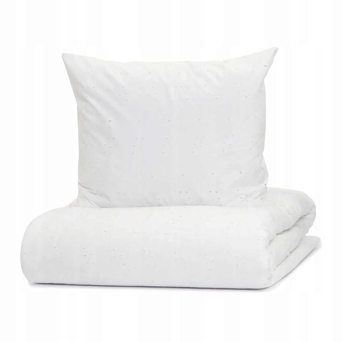 Posteľná Bielizeň Lilith perkálová vyšívaná biela Premium 220x200 2*50x60 cm Homla