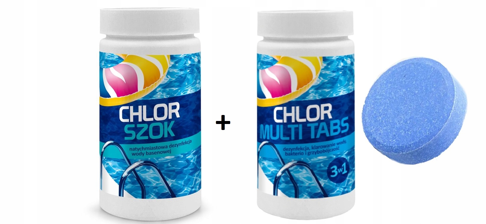 

Multitabletki Chlor Szok Zestaw Chemia Bas 2x1KG