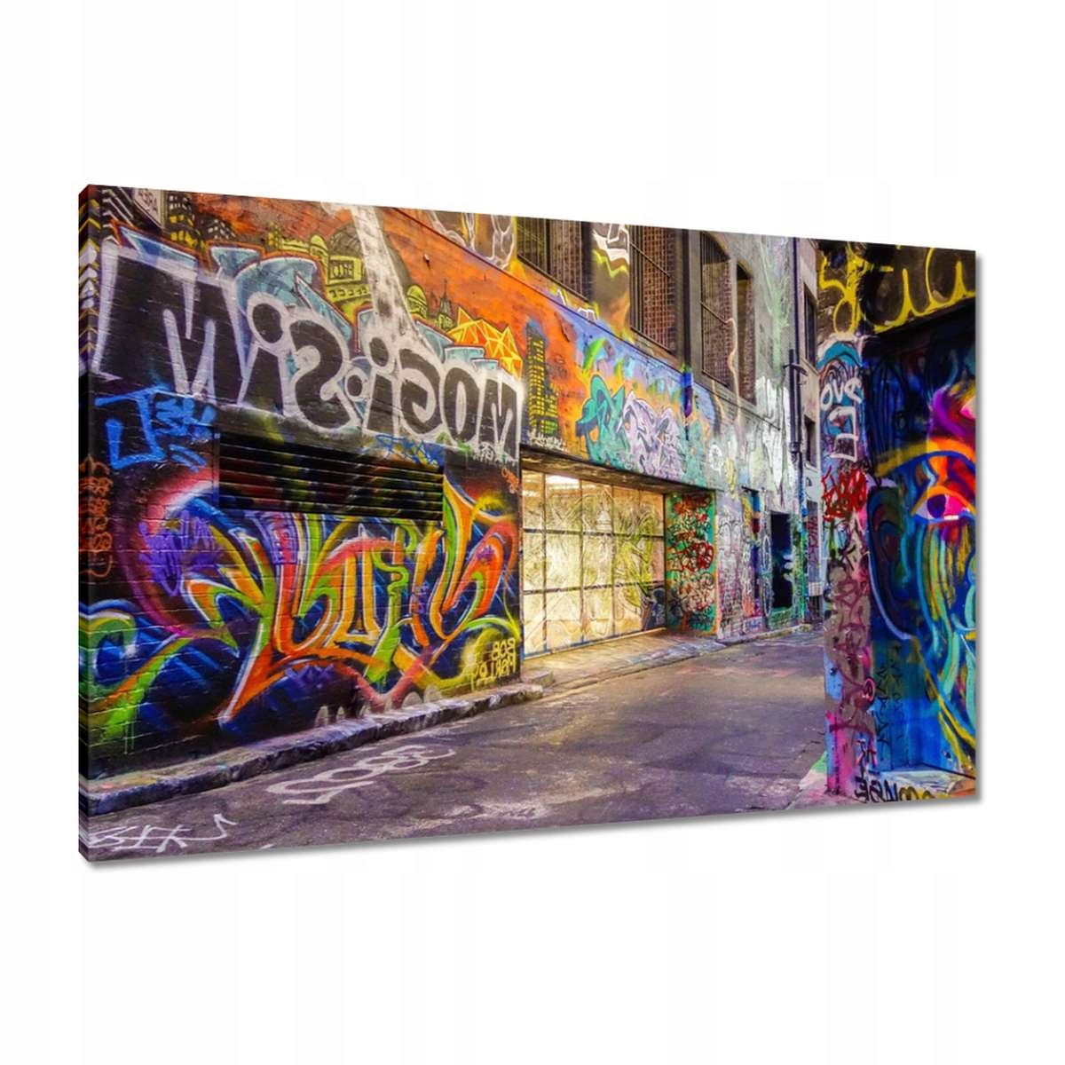 Obrazy 90x60 Graffiti Spary paint