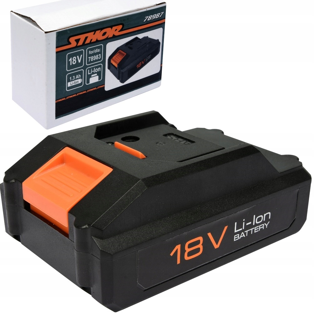 AKUMULATOR LI-ION 18V 1,3 AH DO WKRĘTARKI STHOR Marka Sthor
