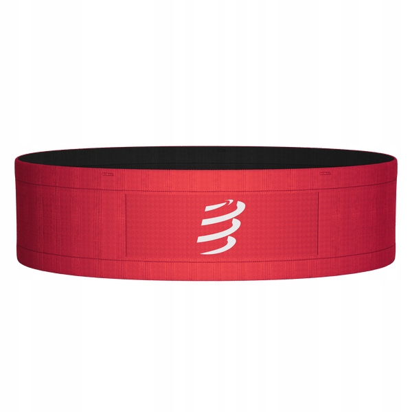 Compressport Pas sportowy Unisex COMPRESSPORT-CU00012B3111 FLUO RED/BLACK p