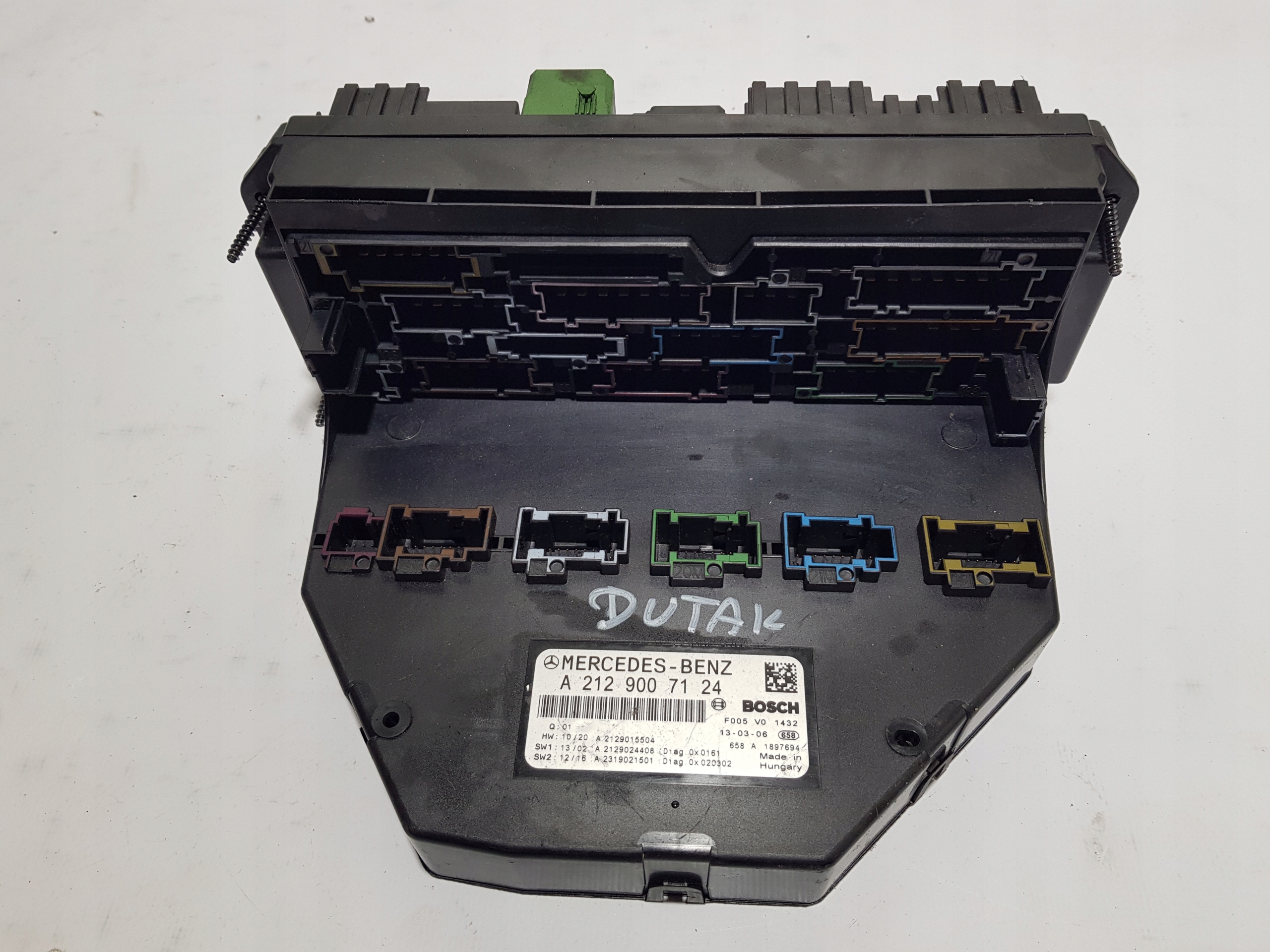 MERCEDES W212 W207 control unit module SAM 2129007124